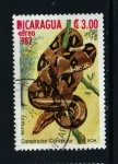 Stamps Nicaragua -  Boa constrictor