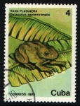 Stamps Cuba -  Rana platanera