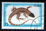Stamps Cuba -  serie- Lagartos endemicos