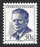 Sellos de Europa - Checoslovaquia -  870 - Antonín Novotný 