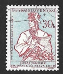Stamps Czechoslovakia -  1160 - Juraj Jánošík