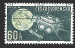 Stamps Czechoslovakia -  1171 - Exploración Espacial