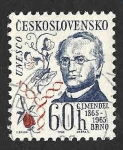 Sellos de Europa - Checoslovaquia -  1329 - Johann Gregor Mendel