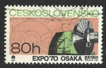 Sellos de Europa - Checoslovaquia -  1675 - Exposición Universal 