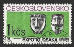 Stamps Czechoslovakia -  1676 - Exposición Universal 