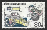 Stamps Czechoslovakia -  1692 - Antiguas Armas de Fuego