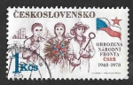 Sellos de Europa - Checoslovaquia -  2158 - XXX Aniversario del Frente Nacional