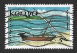 Stamps Kenya -  386 - Dhow de Kenia