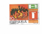 Stamps : Europe : Spain :  Edifil 2733. Prevención de riesgos laborales 
