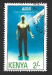 Stamps Kenya -  559 - Campaña de Lucha Contra el SIDA