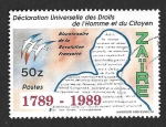 Stamps Democratic Republic of the Congo -  1242 - II Centenario de la Revolución Francesa