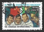 Stamps Madagascar -  743 - Vuelo Cósmico Internacional