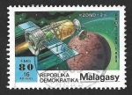 Stamps Madagascar -  930 - Programa Internacional Para la Exploración de Marte