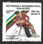 Stamps Madagascar -  846 - JJOO de Invierno. Calgary
