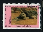 Stamps Laos -  serie- 25 aniv. GREENPEACE