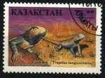 Sellos de Asia - Kazajist�n -  serie- Reptiles