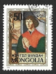 Stamps Mongolia -  723 - V Centenario del Nacimiento de Nicolás Copérnico