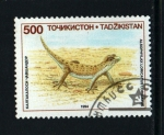 Stamps Tajikistan -  serie- Reptiles