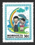 Sellos de Asia - Mongolia -  1148 - Año Internacional del Niño