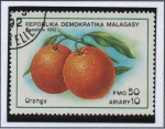 Stamps Madagascar -  Naranjas
