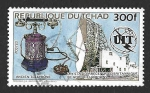 Stamps Chad -  512 - Telecomunicaciones