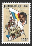 Stamps : Africa : Chad :  583 - Liberación del Chad