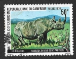 Stamps : Africa : Cameroon :  654 - Fauna en Peligro de Extinción