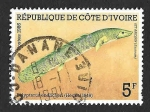Stamps : Africa : Ivory_Coast :  794 - Bichir Ensillado