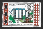 Stamps Rwanda -  1094 - XX Aniversario de la Independencia de Ruanda
