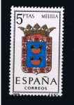 Stamps Spain -  Escudo de España  Melilla