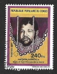 Stamps Republic of the Congo -  788 - Campaña de Lucha Contra el Apartheid