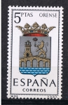 Sellos de Europa - Espa�a -  Escudo de España  Orense