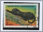 Stamps Madagascar -  Pantera Pardus