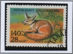 Stamps Madagascar -  Fennecus zerd