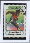 Sellos de Africa - Madagascar -  Deportes: Obstáculos