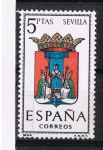 Sellos del Mundo : Europe : Spain : Escudo de España  Sevilla