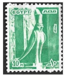 Sellos de Africa - Egipto -  1058 - Estatua de Horus