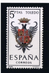 Stamps Spain -  Escudo de España  Toledo