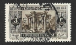 Stamps : Asia : Lebanon :  124 - Ruinas del Templo de Baco