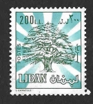 Sellos de Asia - L�bano -  500 - Cedro del Líbano