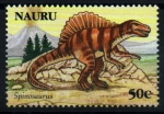 Sellos de Oceania - Naur� -  serie- Dinosaurios