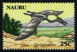 Stamps Oceania - Naur� -  serie- Dinosaurios