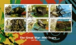 Stamps Jersey -  Centenario comienzo IGM