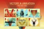 Stamps Jersey -  La Liberación- IIGM