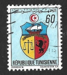 Stamps Tunisia -  528 - Escudo Nacional