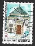 Stamps Tunisia -  692 - Mezquita Hamouda Pachá
