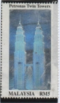 Stamps Malaysia -  Torres Petronas