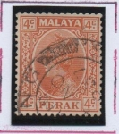 Sellos de Asia - Malasia -  Sultan Iskandar
