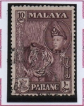 Stamps : Asia : Malaysia :  Sultan  y Tigre