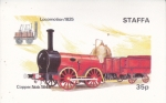 Sellos de Europa - Reino Unido -  locomotora antigua
